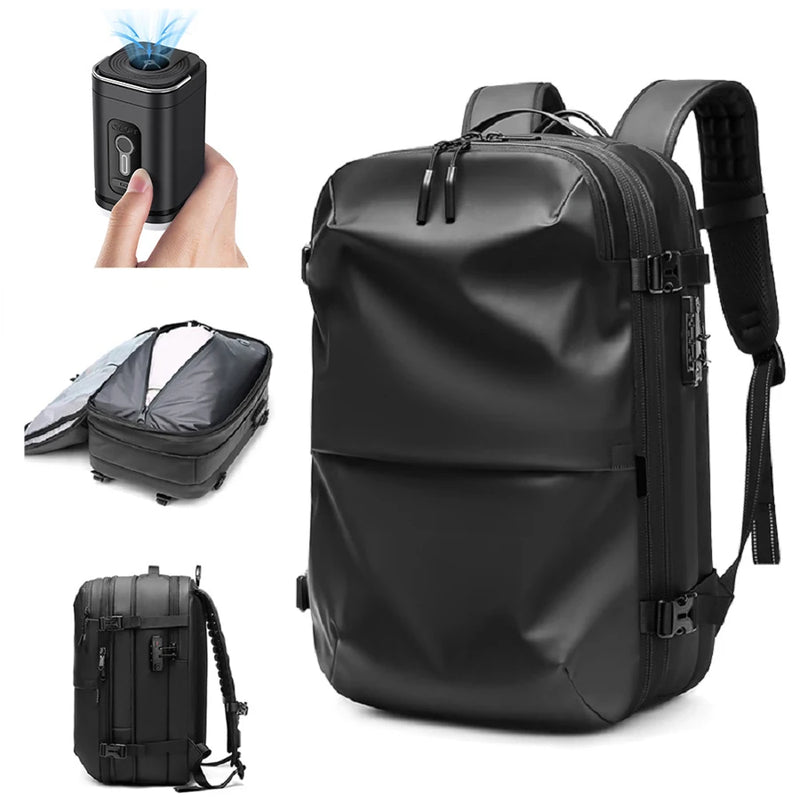 Sac de compression voyage avec pompe