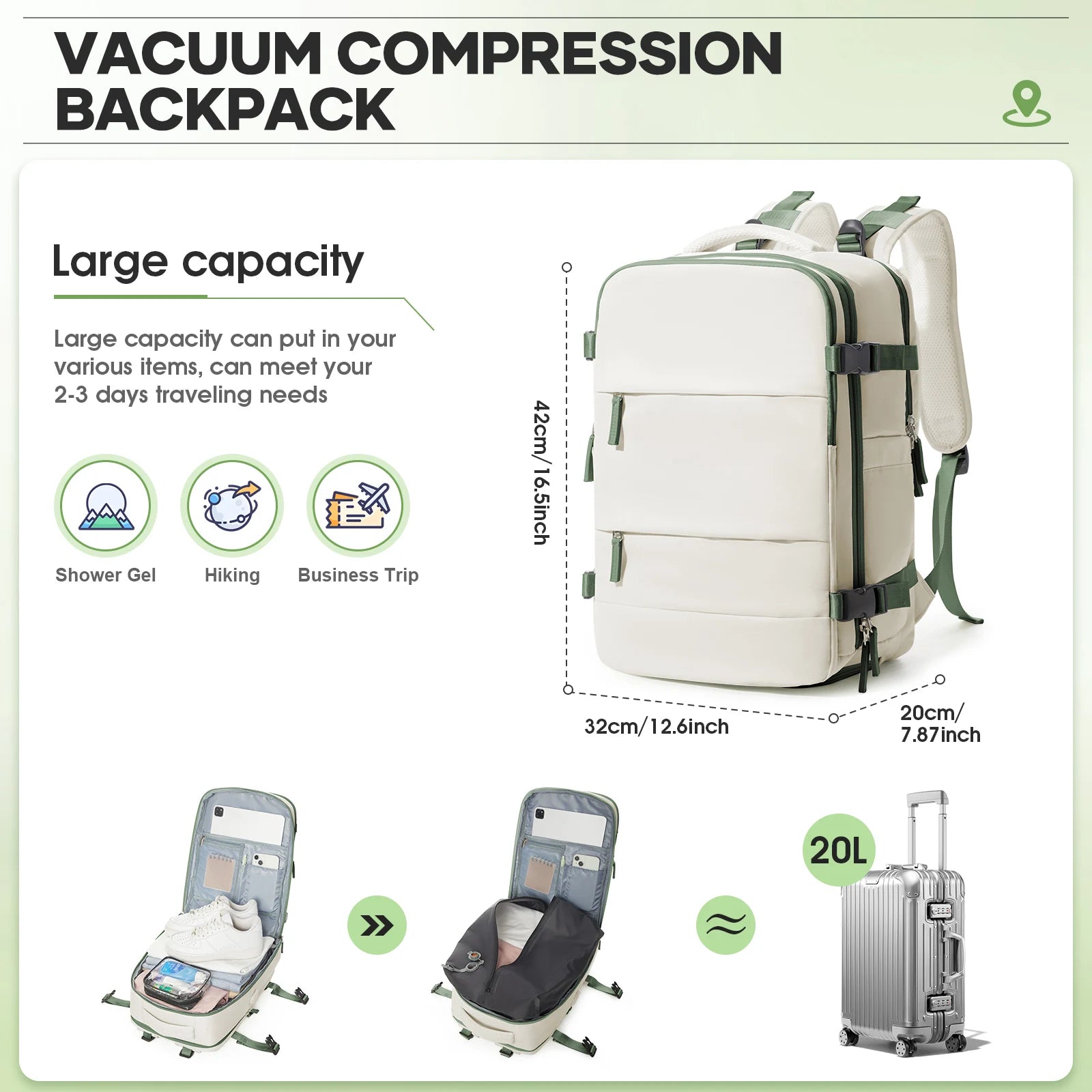 Sac a Dos de Voyage Bagage Cabine