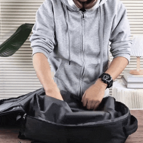 Sac à dos cabine à compression sous vide