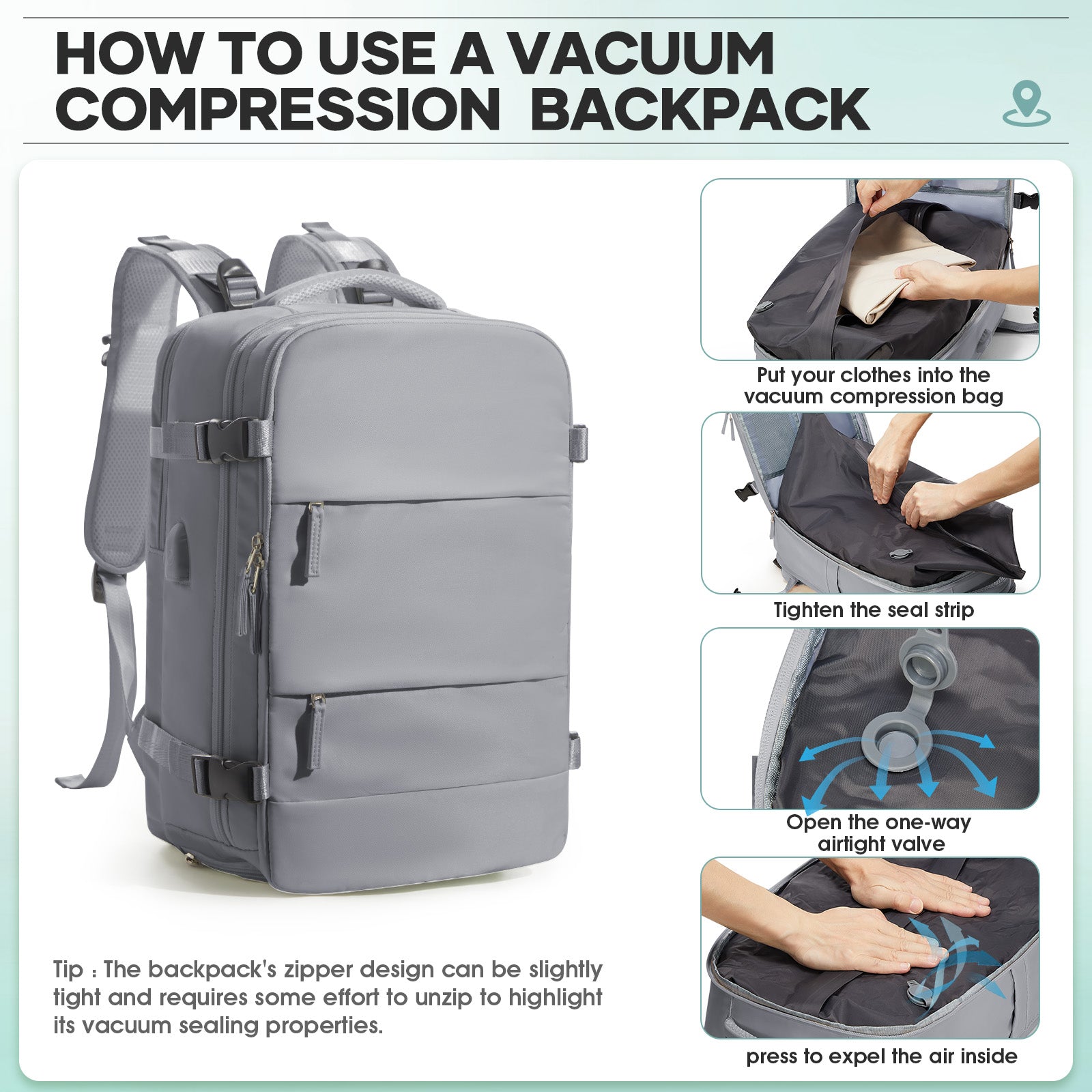 Airbag Sac a Dos Sous Vide