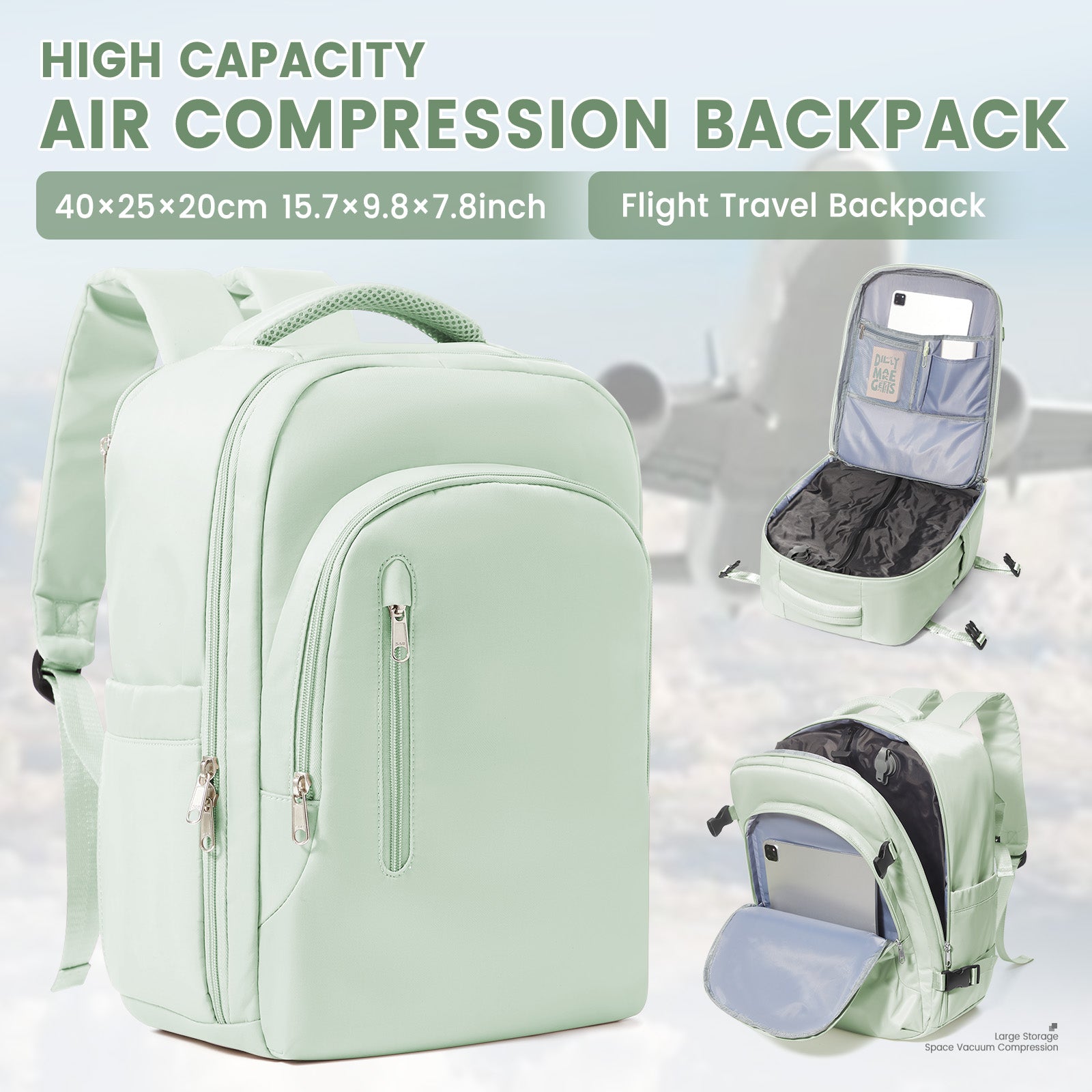 Sac A Dos Cabine Compressible