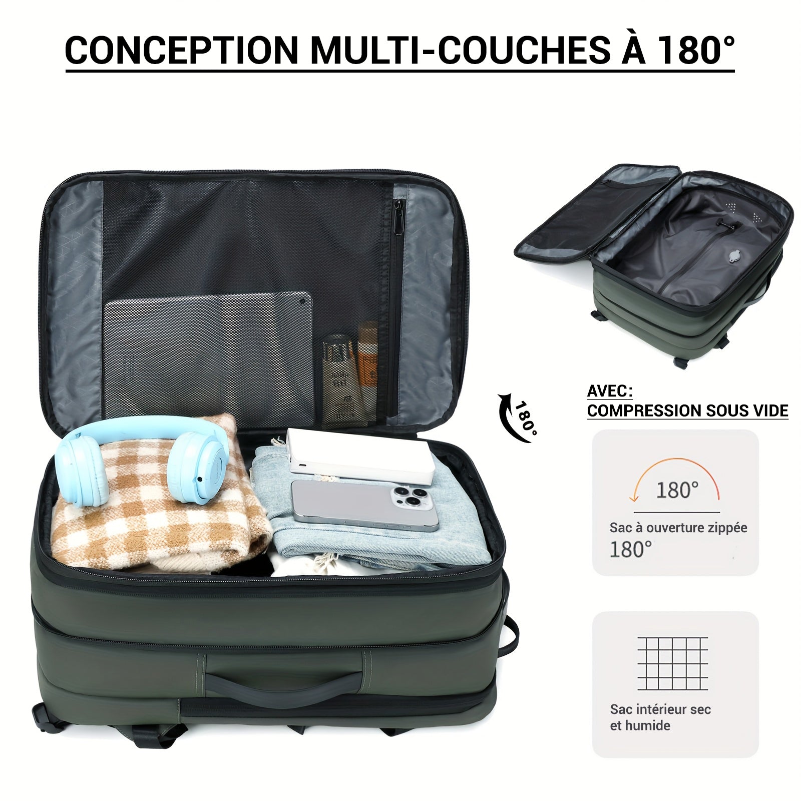 Sac a Dos de Compression Sous Vide