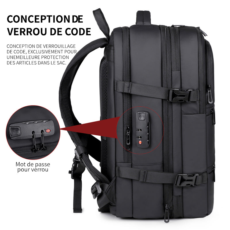 Sac a Dos Pratique Compressible