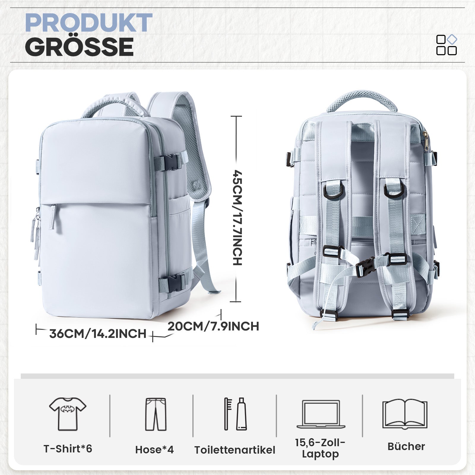 Sac a Dos Compression Voyage