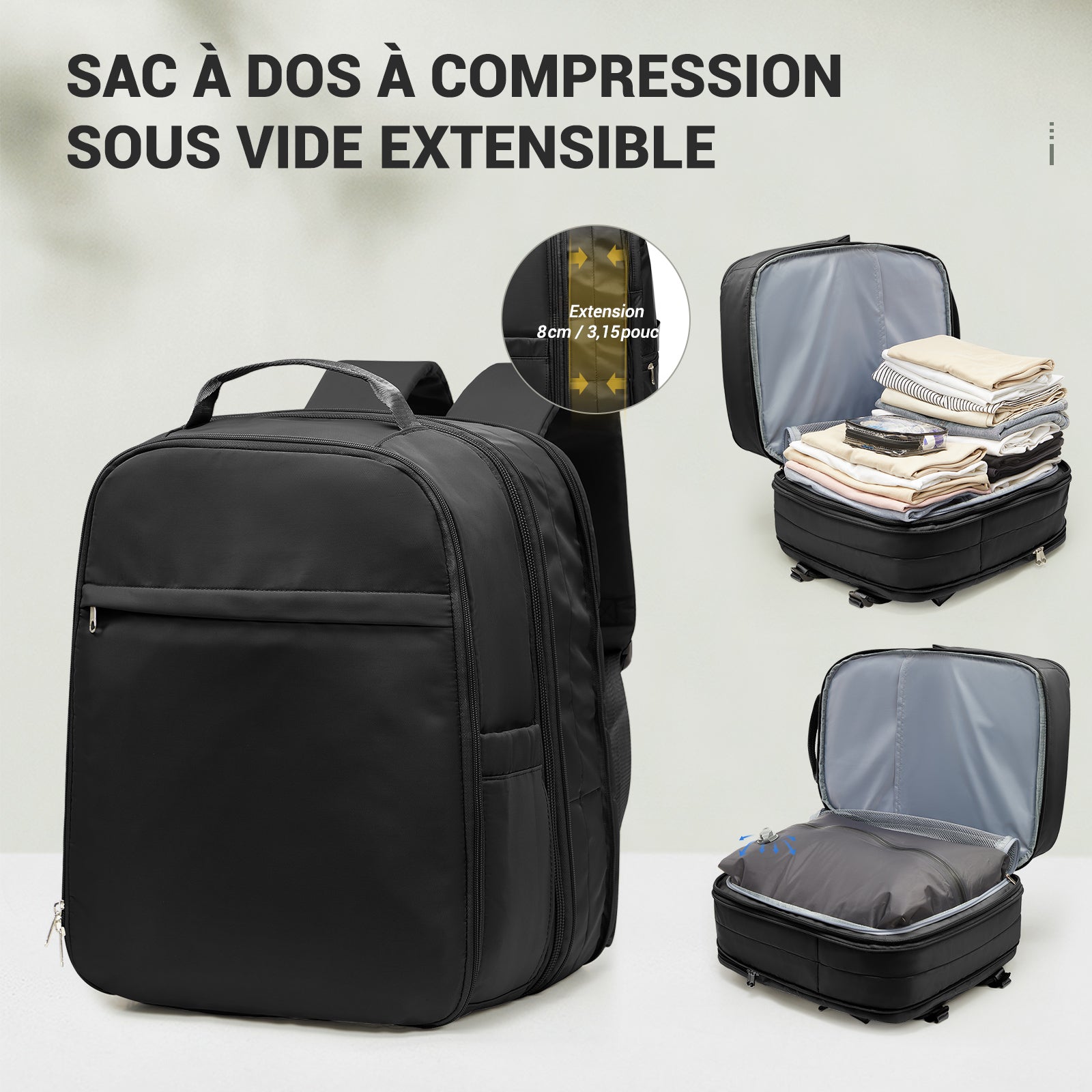 Sac a Dos de Compression Voyage